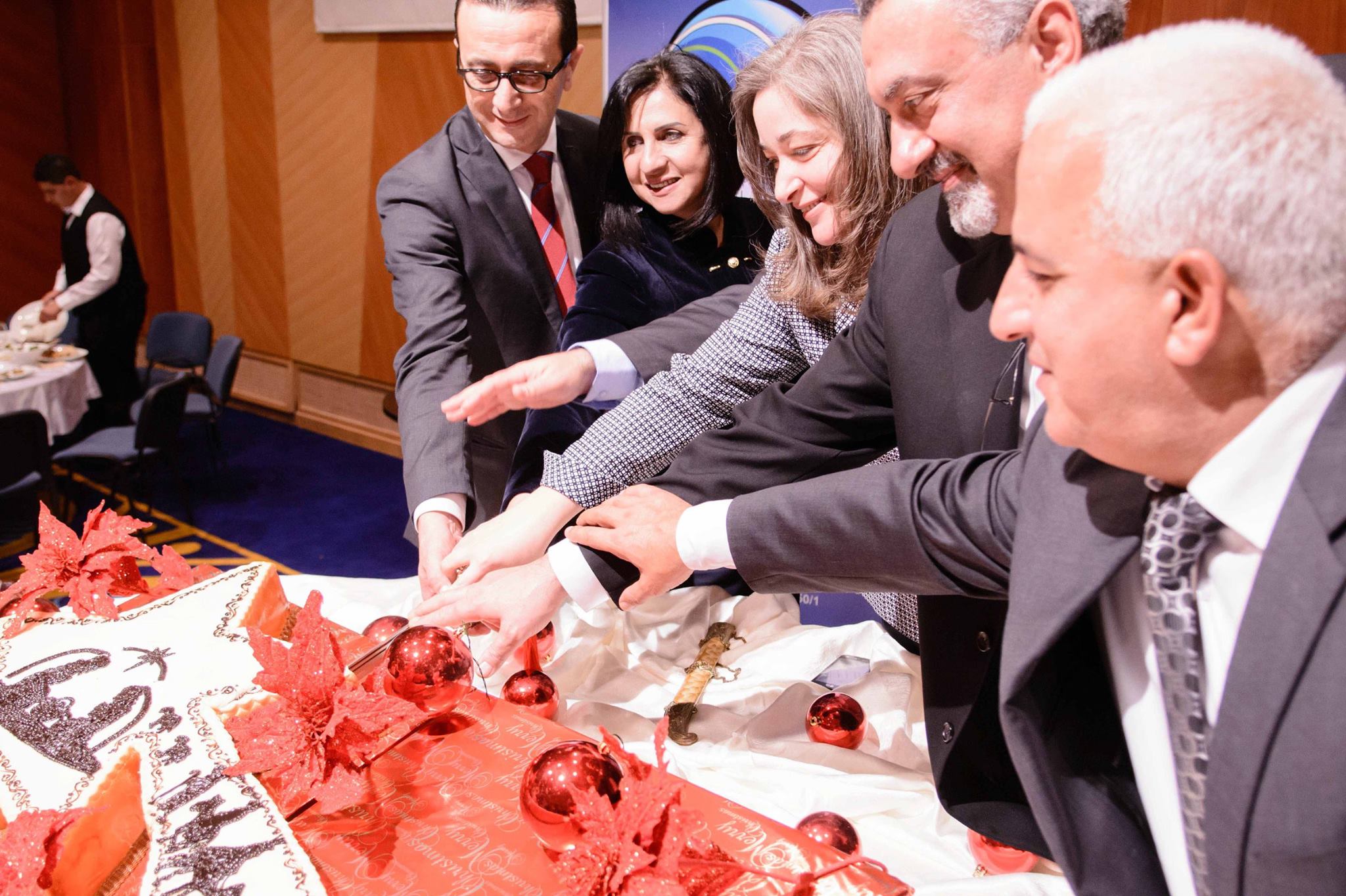 حفل إضاءة شجرة عيد الميلاد المجيد في مدينة بيت لحم