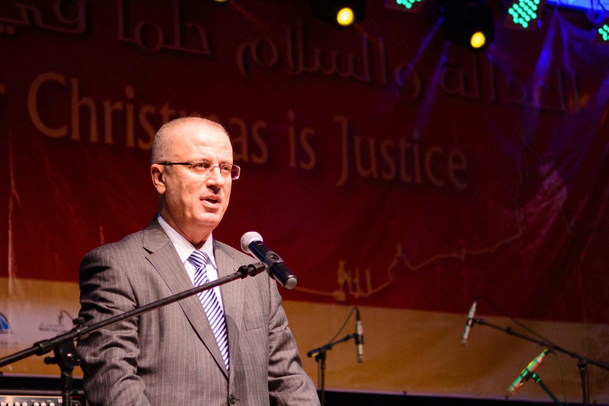 حفل إضاءة شجرة عيد الميلاد المجيد في مدينة بيت لحم