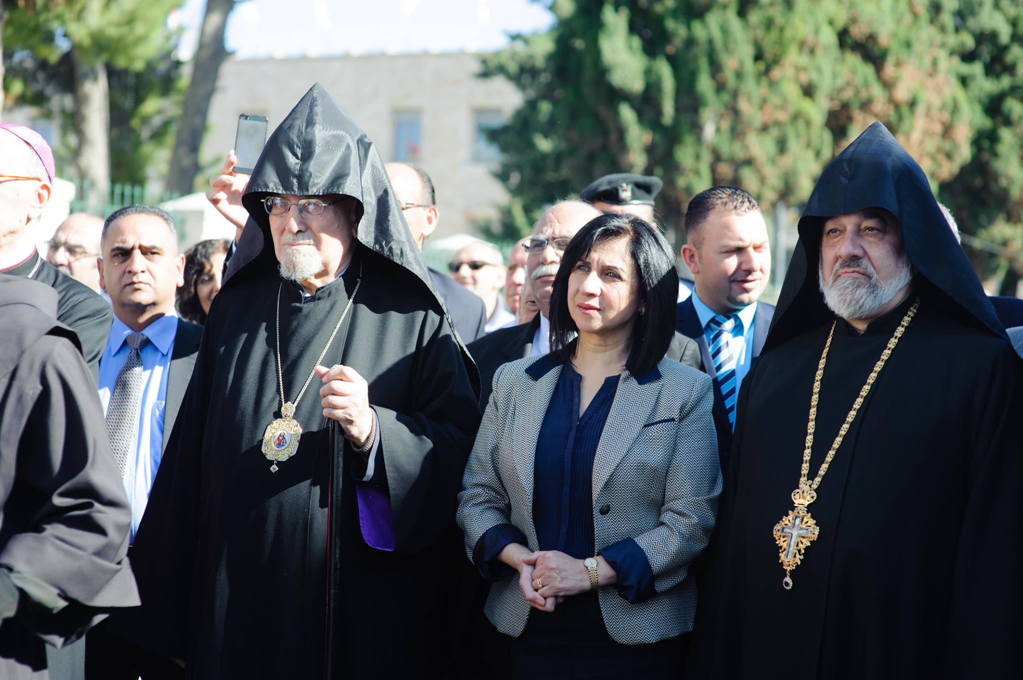 حفل إضاءة شجرة عيد الميلاد المجيد في مدينة بيت لحم