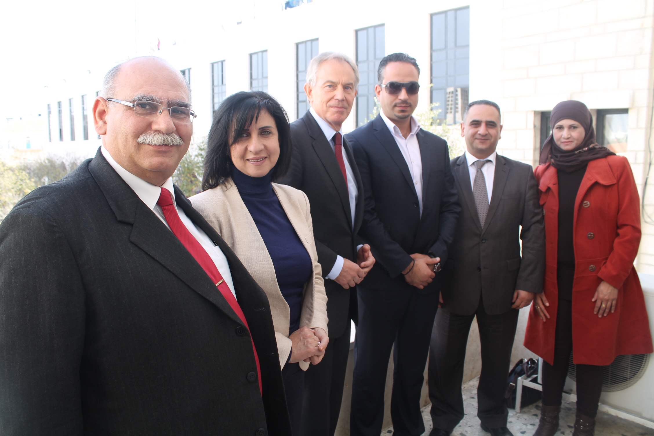 طوني بلير يزور بلدية بيت لحم لمناقشة العديد من القضايا للنهوض بالمدينة 