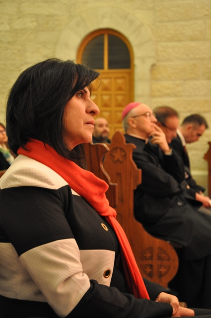 ايطاليا تمنح رئيسة بلدية بيت لحم رتبة قائد لوسام نجمة التضامن الإيطالي