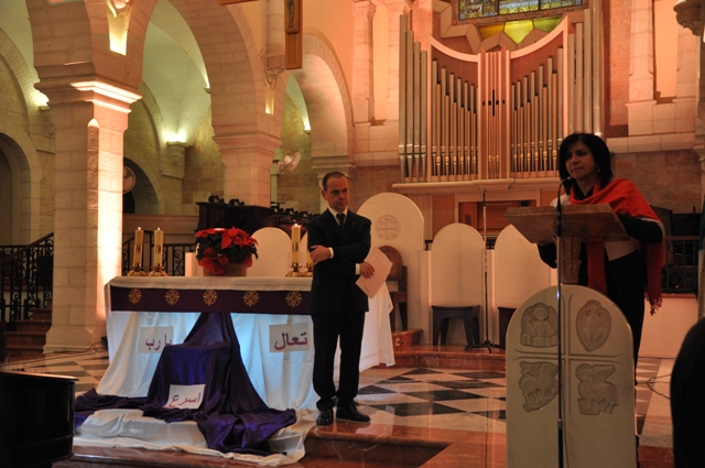 ايطاليا تمنح رئيسة بلدية بيت لحم رتبة قائد لوسام نجمة التضامن الإيطالي