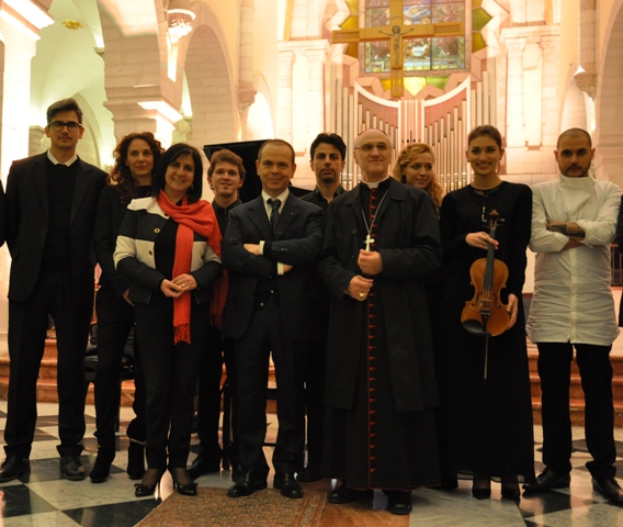 ايطاليا تمنح رئيسة بلدية بيت لحم رتبة قائد لوسام نجمة التضامن الإيطالي