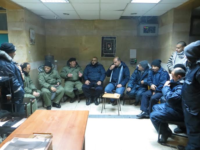 مجموعة من الشخصيات الاعتبارية تزور غرفة طوارىء بلدية بيت لحم وتثمن الجهود 