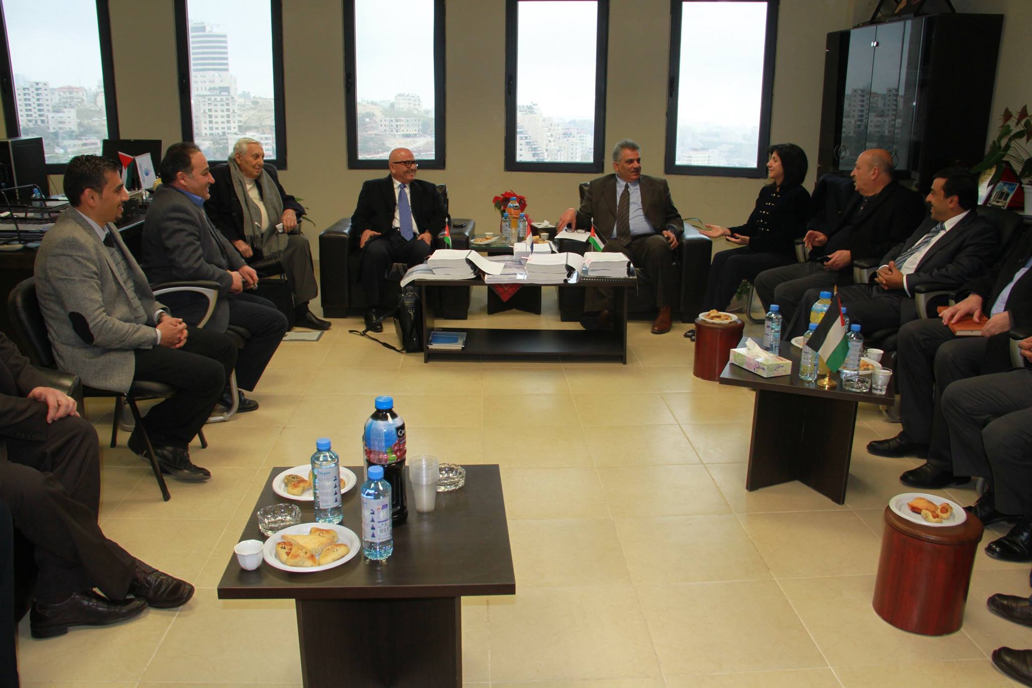 اتفاقية لاعادة تأهيل شبكات المياه والصرف الصحي لبيت لحم –بيت جالا وبيت ساحور