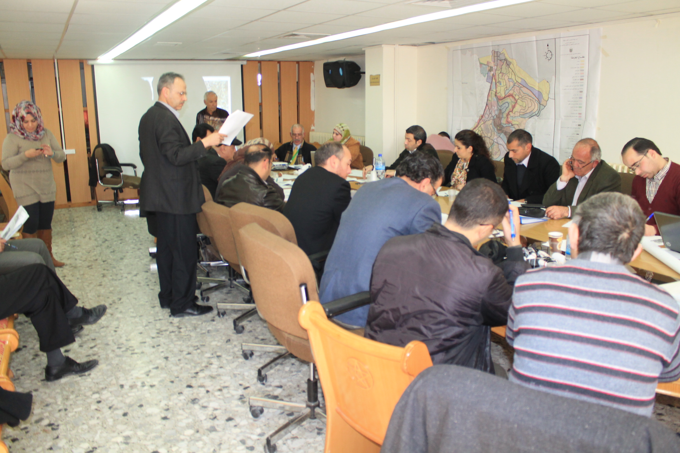 بلدية بيت لحم تعقد ورشة عمل لمشروع اعداد المخطط الهيكلي لمدينة بيت لحم