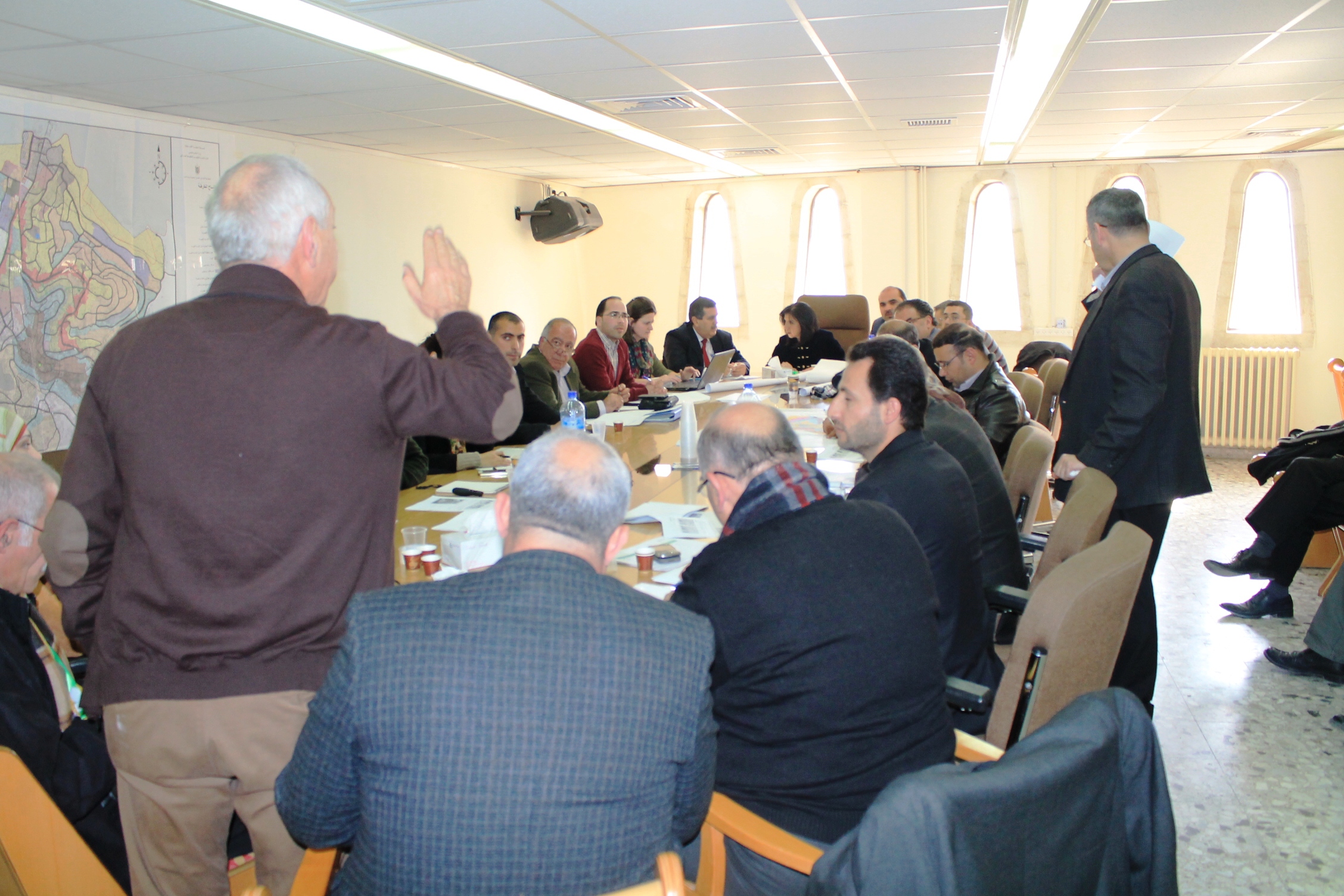 بلدية بيت لحم تعقد ورشة عمل لمشروع اعداد المخطط الهيكلي لمدينة بيت لحم