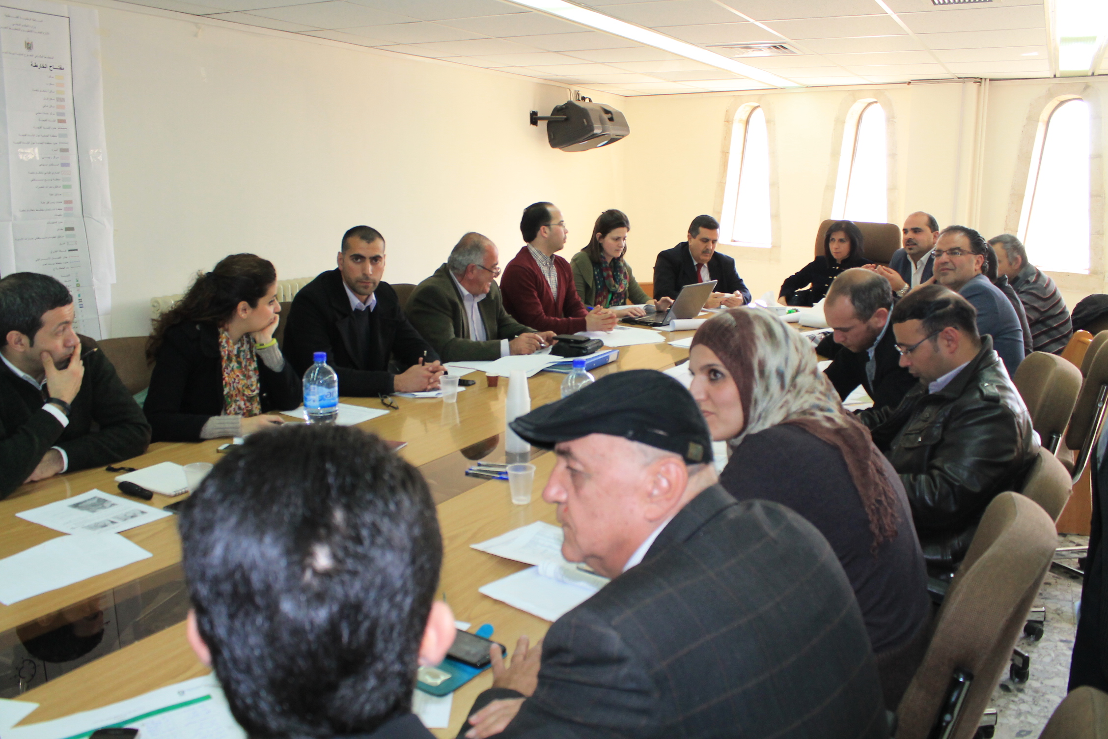 بلدية بيت لحم تعقد ورشة عمل لمشروع اعداد المخطط الهيكلي لمدينة بيت لحم