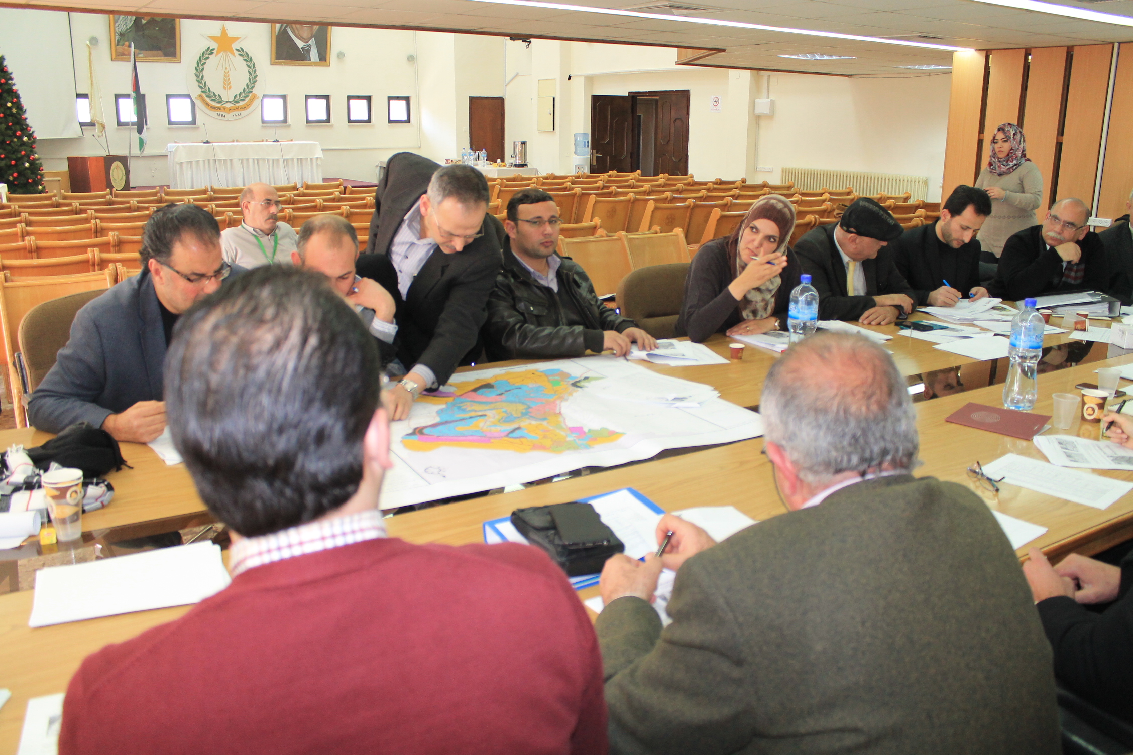 بلدية بيت لحم تعقد ورشة عمل لمشروع اعداد المخطط الهيكلي لمدينة بيت لحم