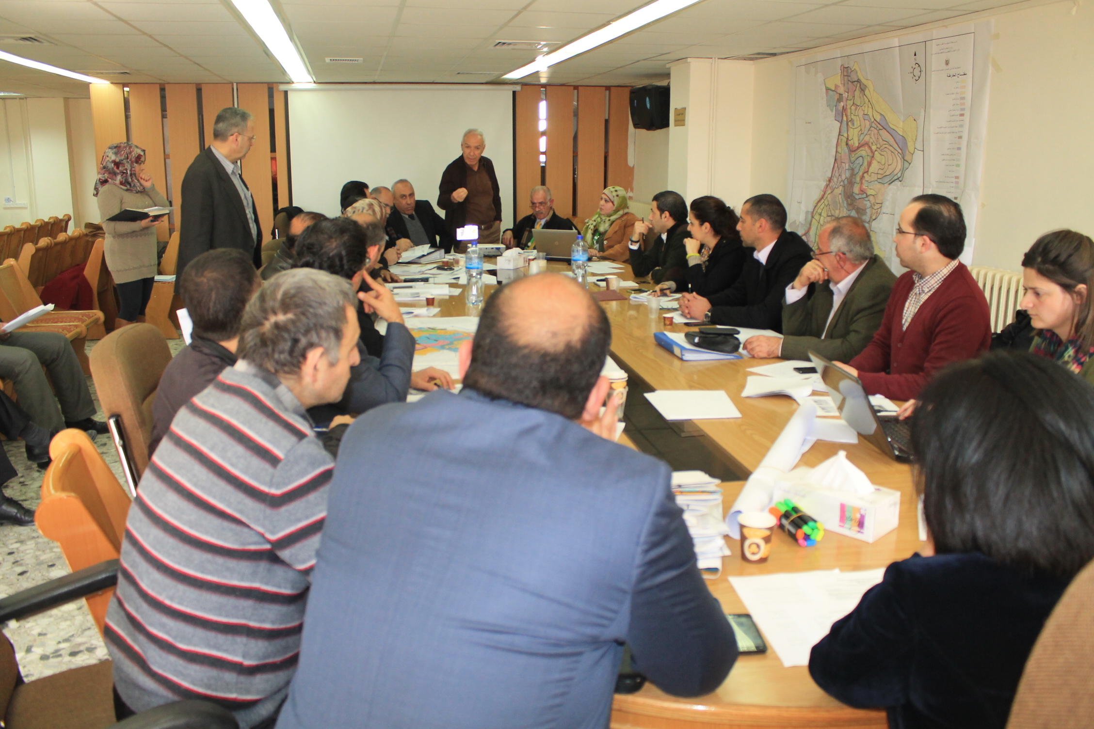 بلدية بيت لحم تعقد ورشة عمل لمشروع اعداد المخطط الهيكلي لمدينة بيت لحم