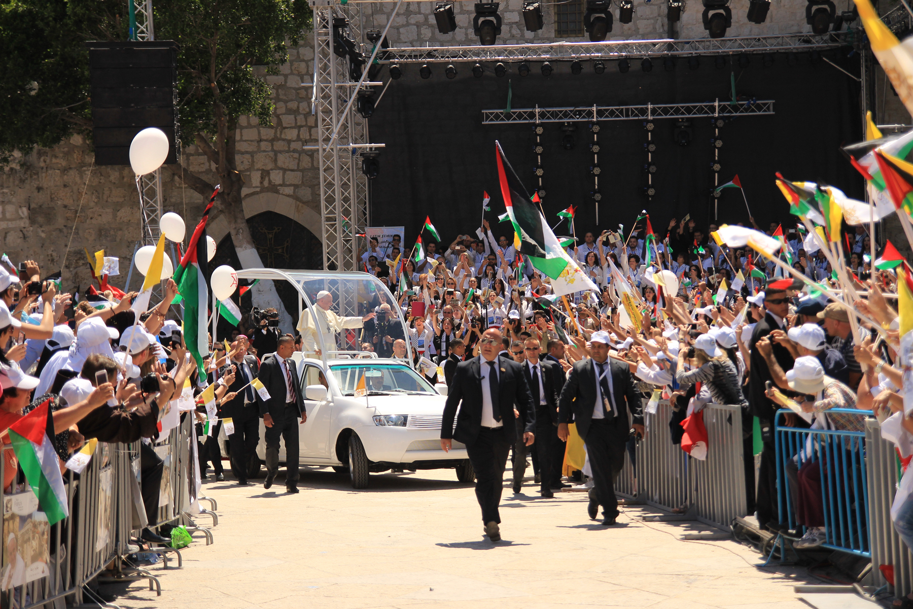 زيارة قداسة الحبر الأعظم البابا فرنسيس لمدينة بيت لحم