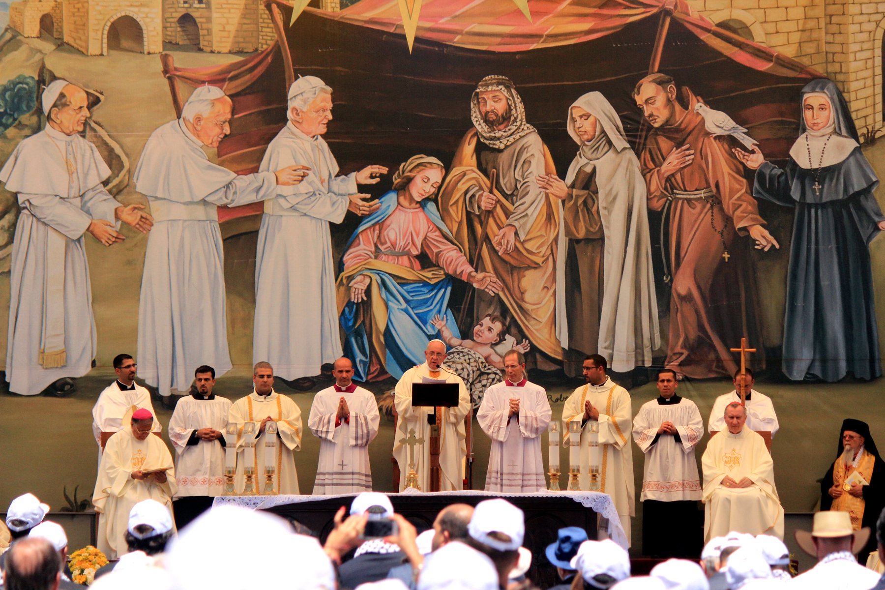 زيارة قداسة الحبر الأعظم البابا فرنسيس لمدينة بيت لحم