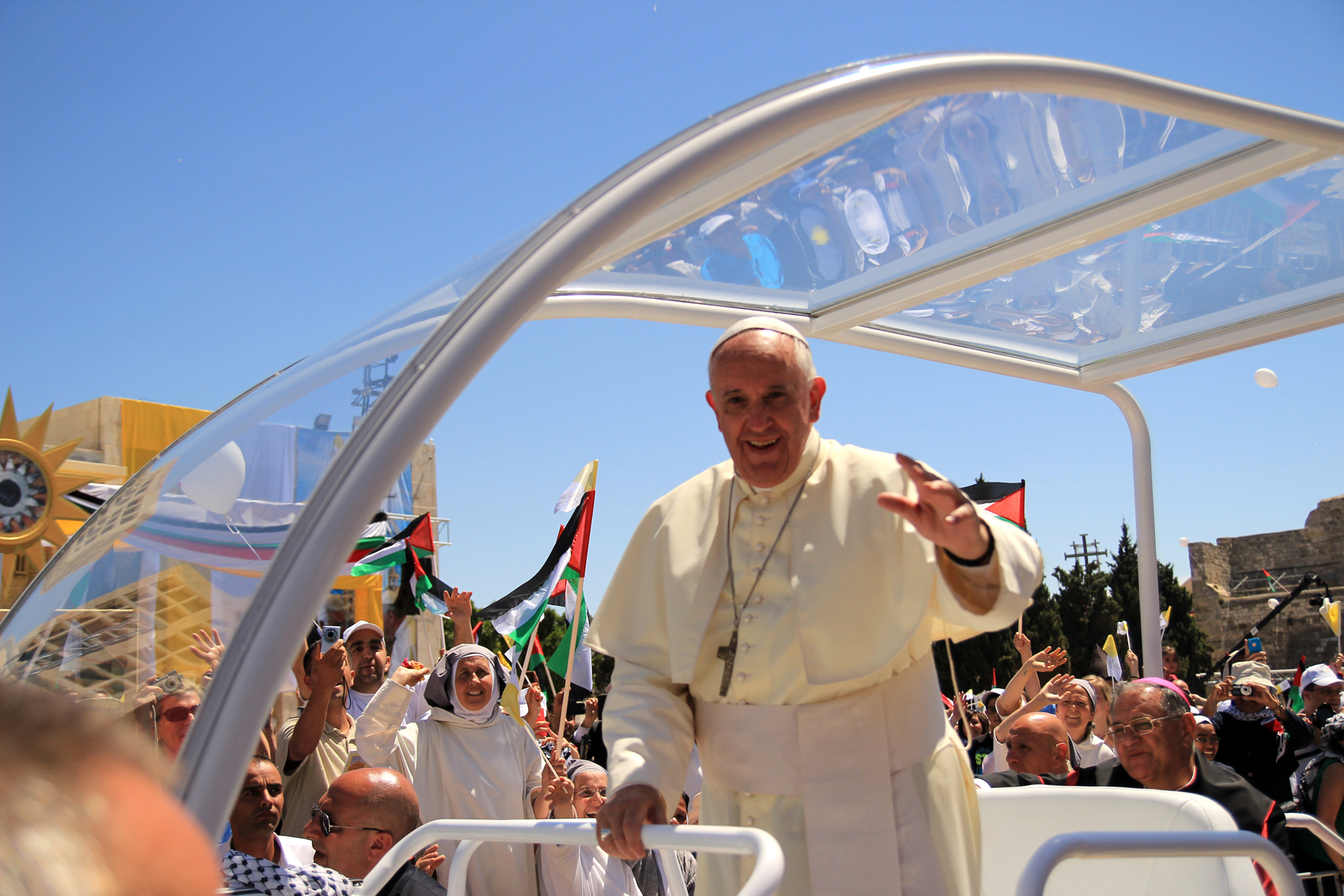 زيارة قداسة الحبر الأعظم البابا فرنسيس لمدينة بيت لحم