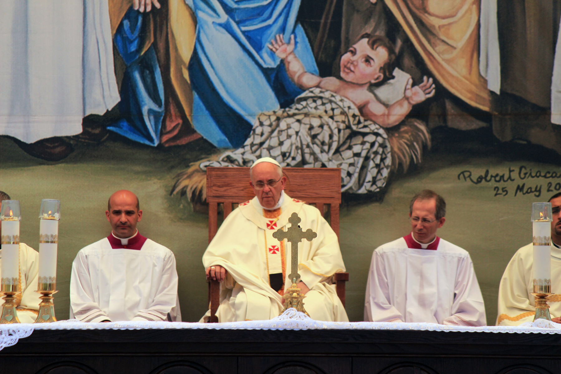 زيارة قداسة الحبر الأعظم البابا فرنسيس لمدينة بيت لحم