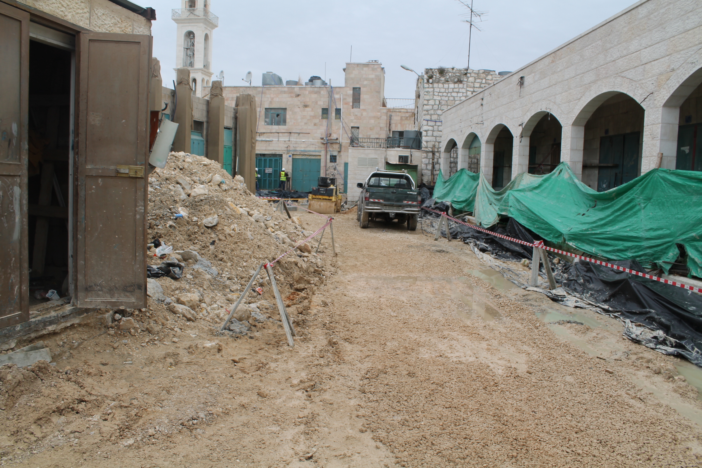 جولة تفقدية في سوق بيت لحم القديم