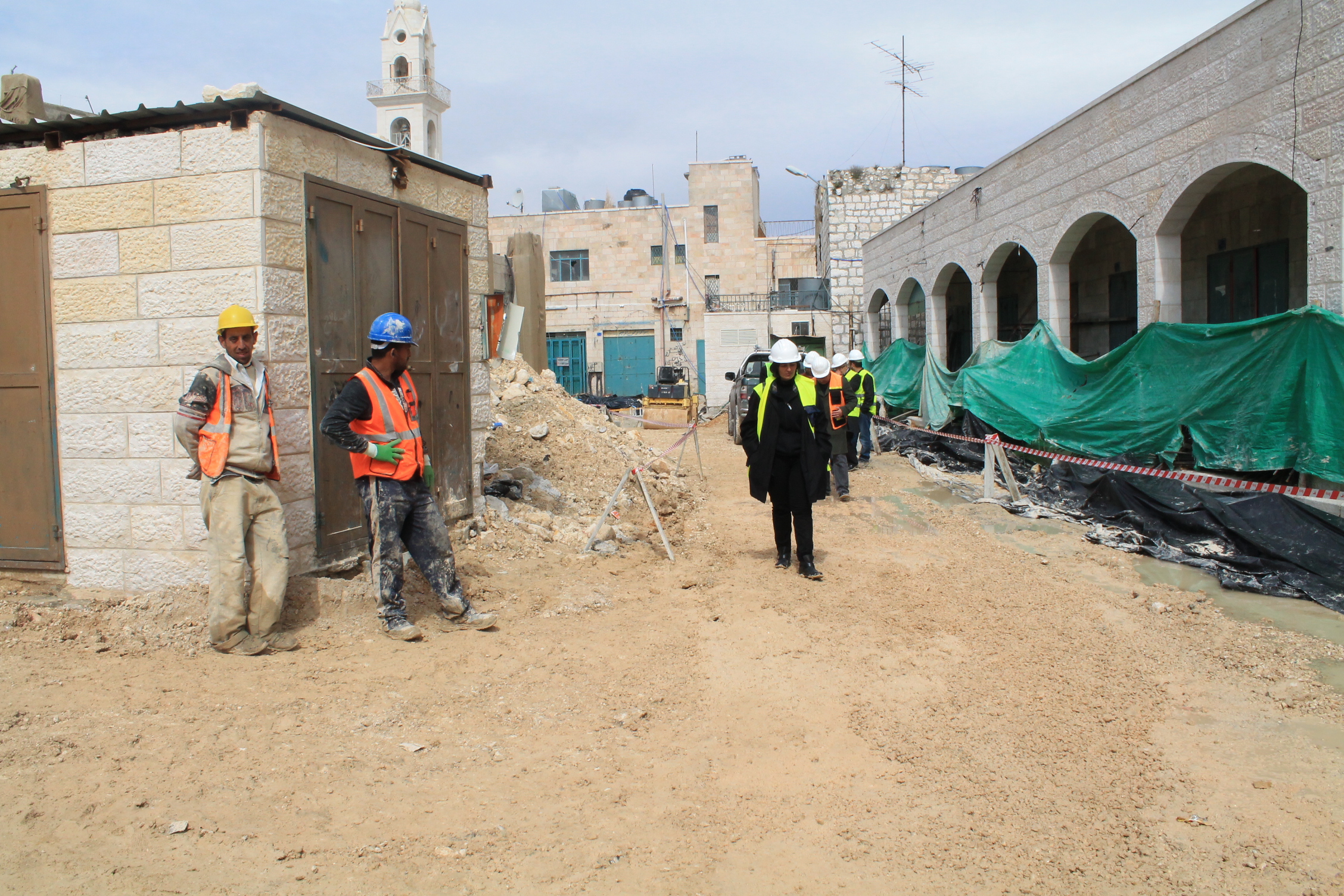 جولة تفقدية في سوق بيت لحم القديم