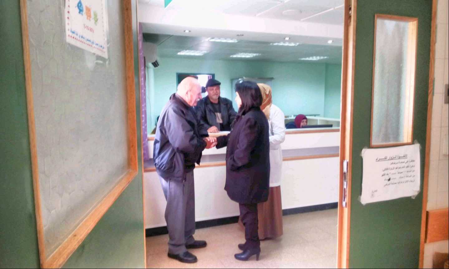 بابون تستقبل ممثلين عن AWA ومستشفى بيت جالا الحكومي لمعرفة اخر تفاصيل مشروع اعادة تأهيل مستشفى بيت جالا الحكومي