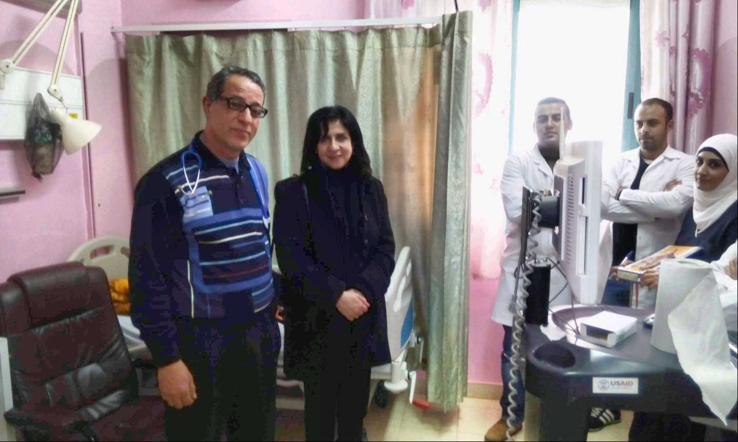 بابون تستقبل ممثلين عن AWA ومستشفى بيت جالا الحكومي لمعرفة اخر تفاصيل مشروع اعادة تأهيل مستشفى بيت جالا الحكومي