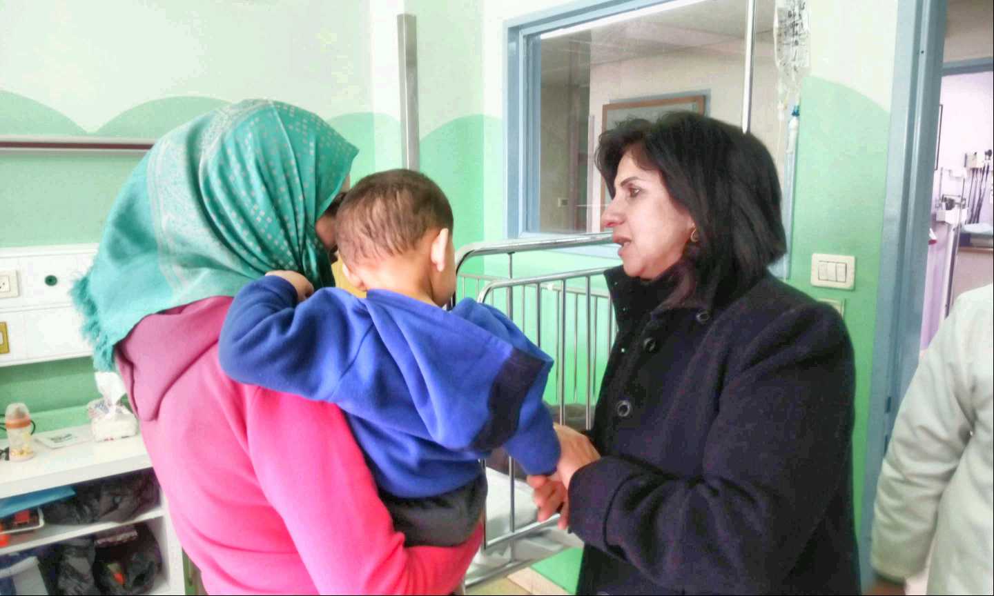 بابون تستقبل ممثلين عن AWA ومستشفى بيت جالا الحكومي لمعرفة اخر تفاصيل مشروع اعادة تأهيل مستشفى بيت جالا الحكومي