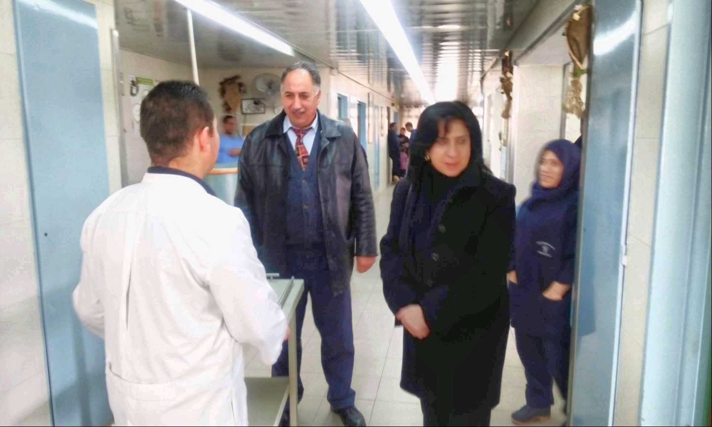 بابون تستقبل ممثلين عن AWA ومستشفى بيت جالا الحكومي لمعرفة اخر تفاصيل مشروع اعادة تأهيل مستشفى بيت جالا الحكومي