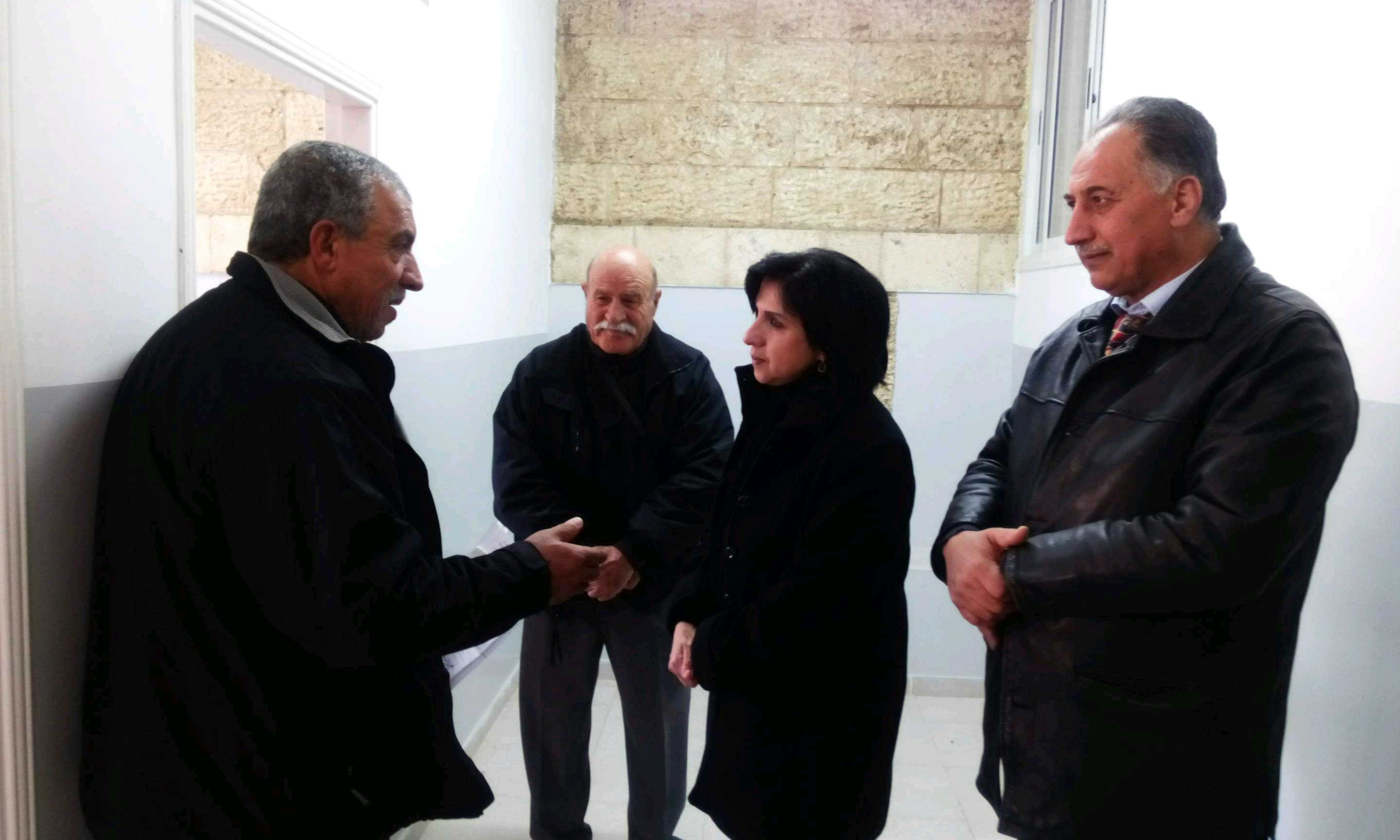 بابون تستقبل ممثلين عن AWA ومستشفى بيت جالا الحكومي لمعرفة اخر تفاصيل مشروع اعادة تأهيل مستشفى بيت جالا الحكومي