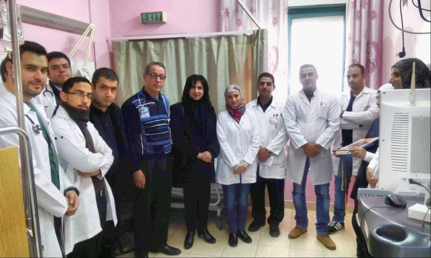 بابون تستقبل ممثلين عن AWA ومستشفى بيت جالا الحكومي لمعرفة اخر تفاصيل مشروع اعادة تأهيل مستشفى بيت جالا الحكومي