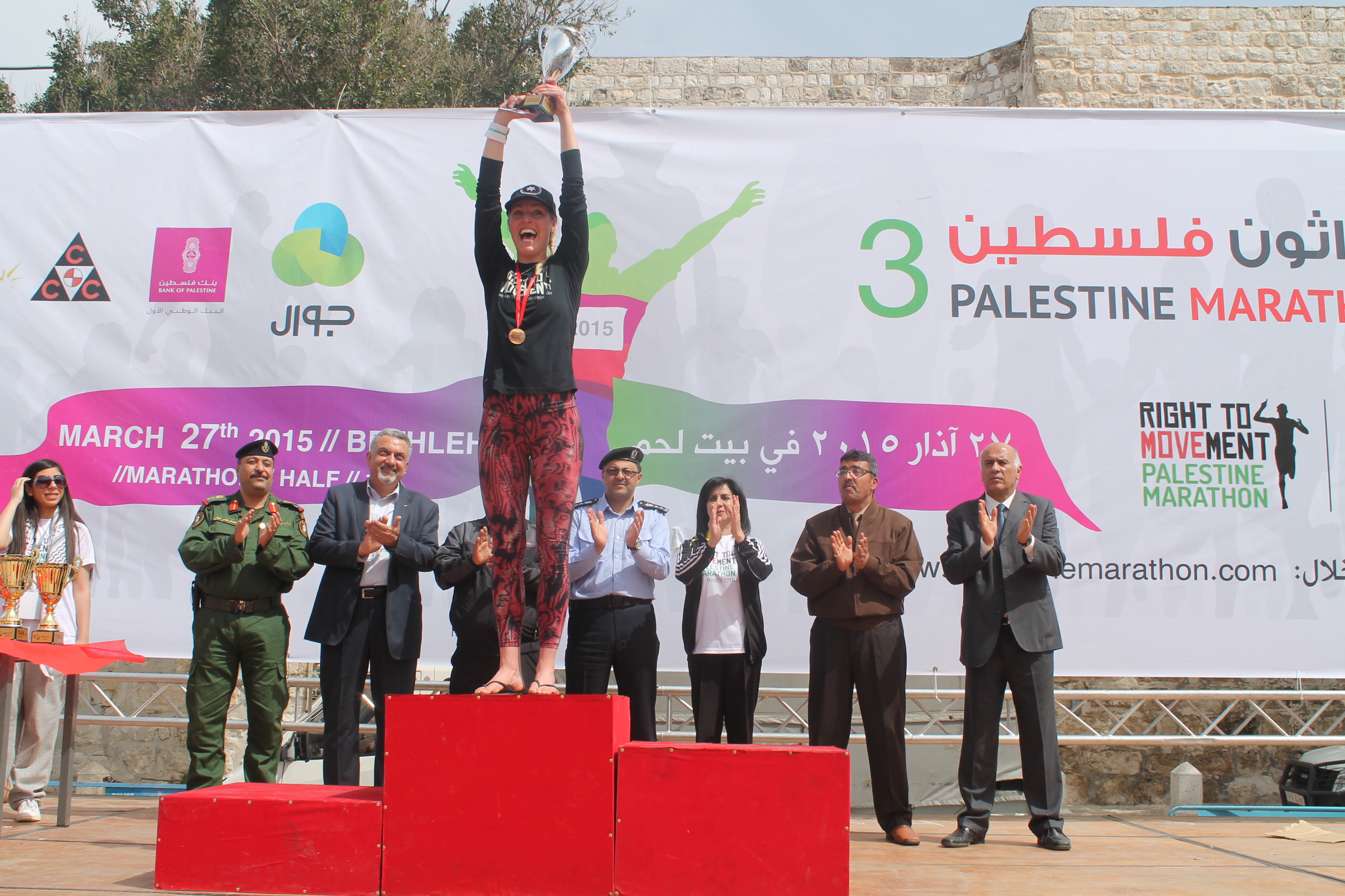 ماراثون فلسطين الثالث ينطلق اليوم من ساحة المهد ليطلق رسالة الحق في الحركة الى كل العالم