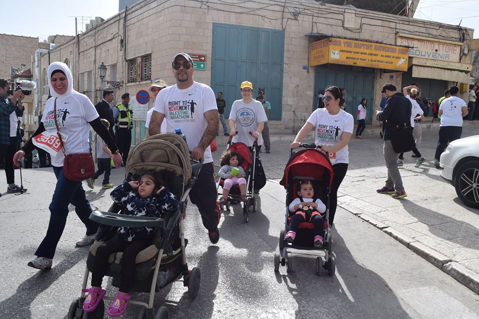 ماراثون فلسطين الثالث ينطلق اليوم من ساحة المهد ليطلق رسالة الحق في الحركة الى كل العالم