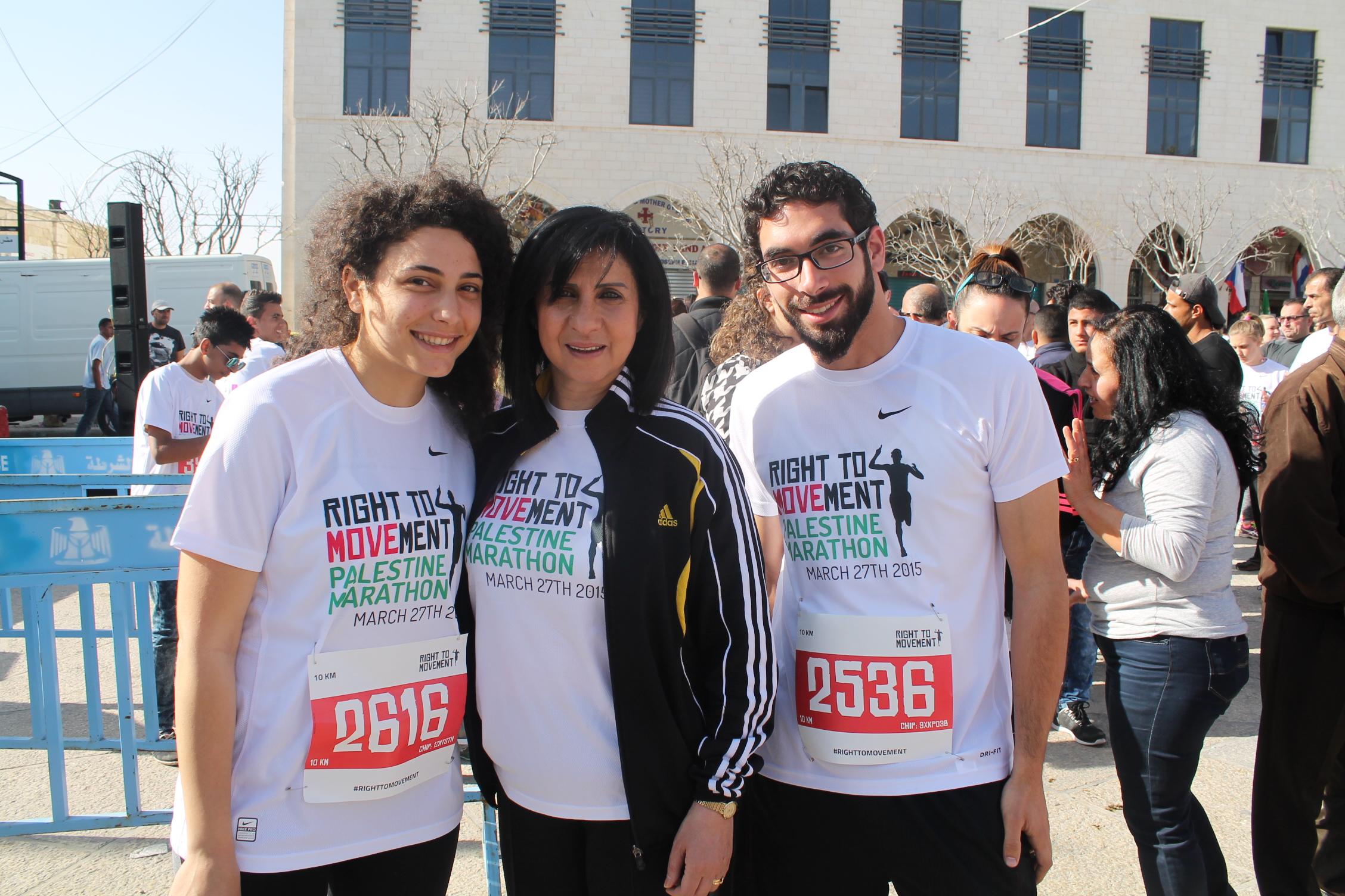 ماراثون فلسطين الثالث ينطلق اليوم من ساحة المهد ليطلق رسالة الحق في الحركة الى كل العالم