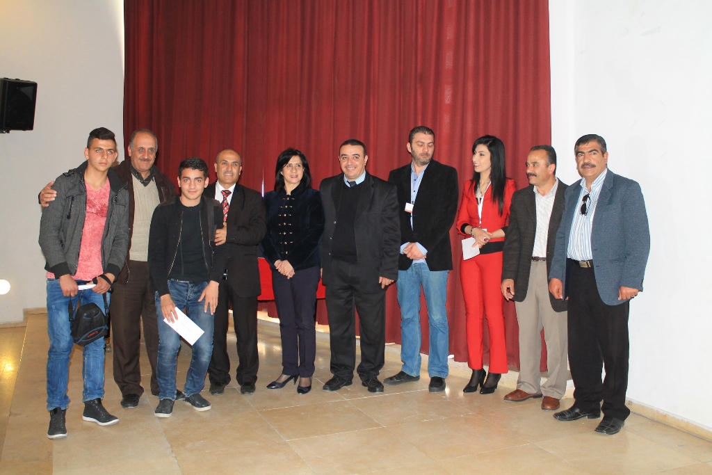 رئيسة بلدية بيت لحم تشارك في فعالية يوم الصحة النفسية للطفل الفلسطيني