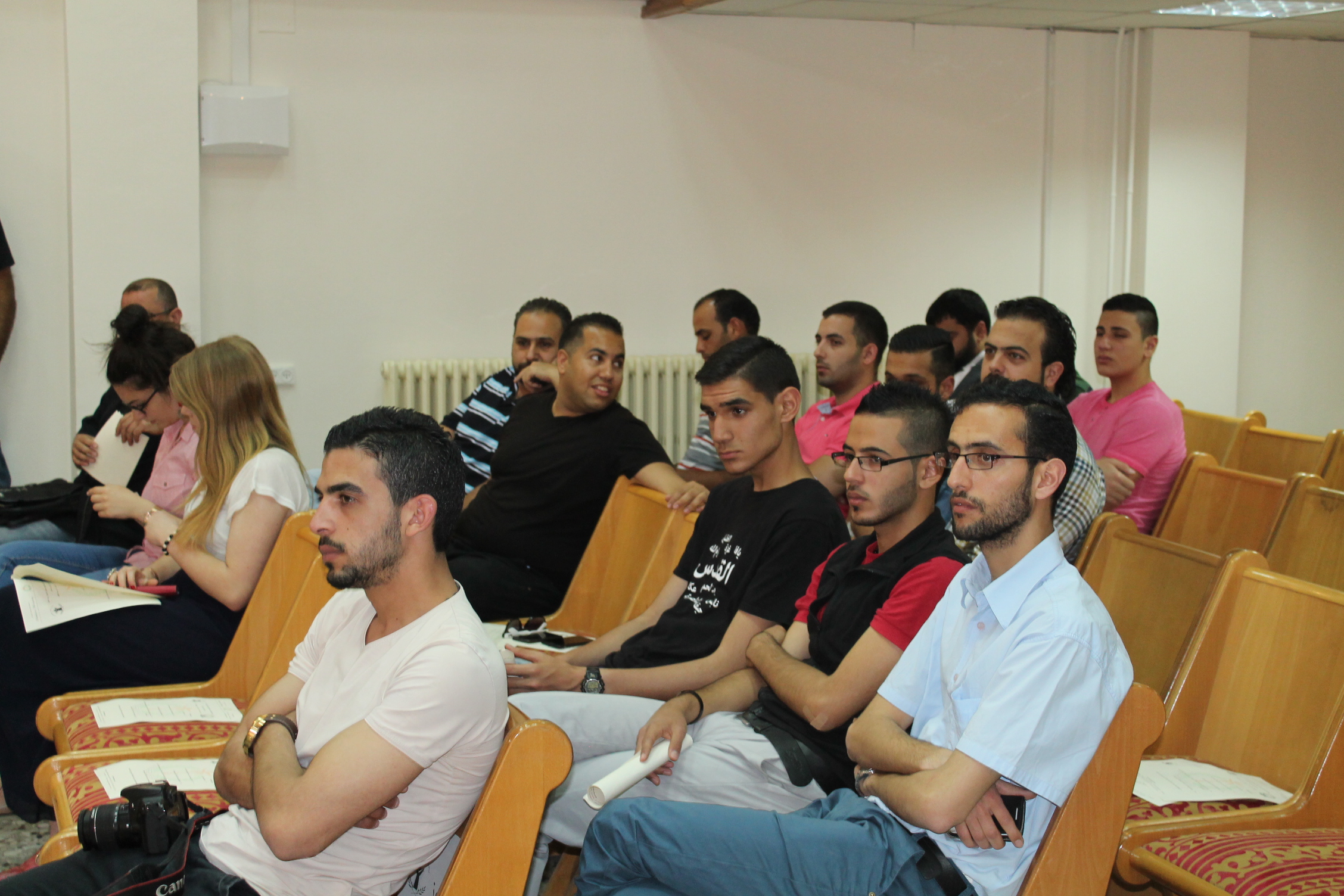 بلدية بيت لحم تنظم المناظرة الانتخابية الخاصة بالمجلس المحلي الشبابي في بيت لحم 