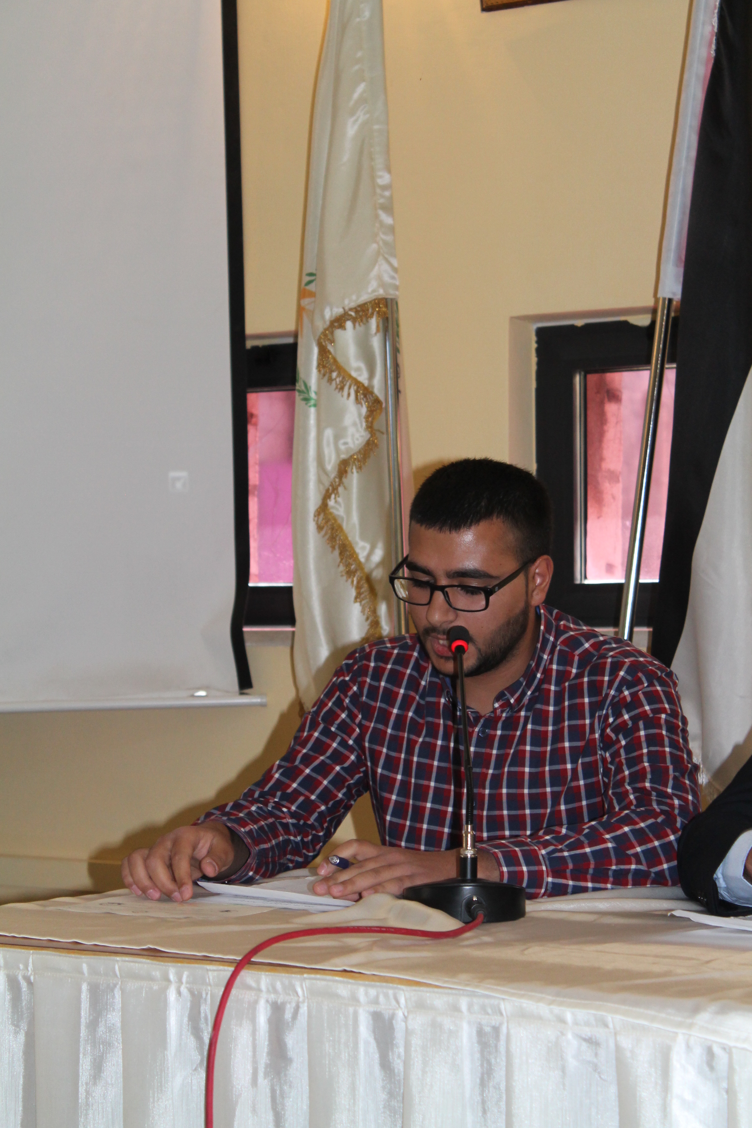 بلدية بيت لحم تنظم المناظرة الانتخابية الخاصة بالمجلس المحلي الشبابي في بيت لحم 