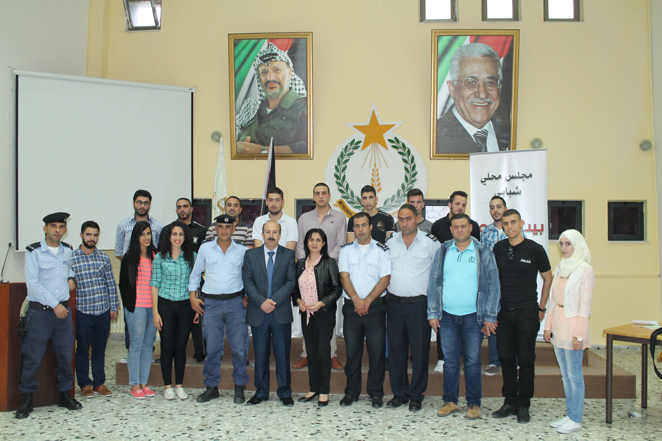 إنتخاب أعضاء المجلس المحلي الشبابي في مدينة بيت لحم