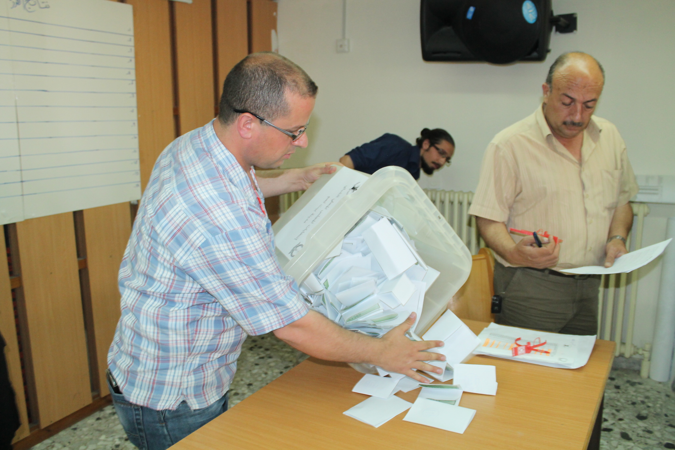 إنتخاب أعضاء المجلس المحلي الشبابي في مدينة بيت لحم