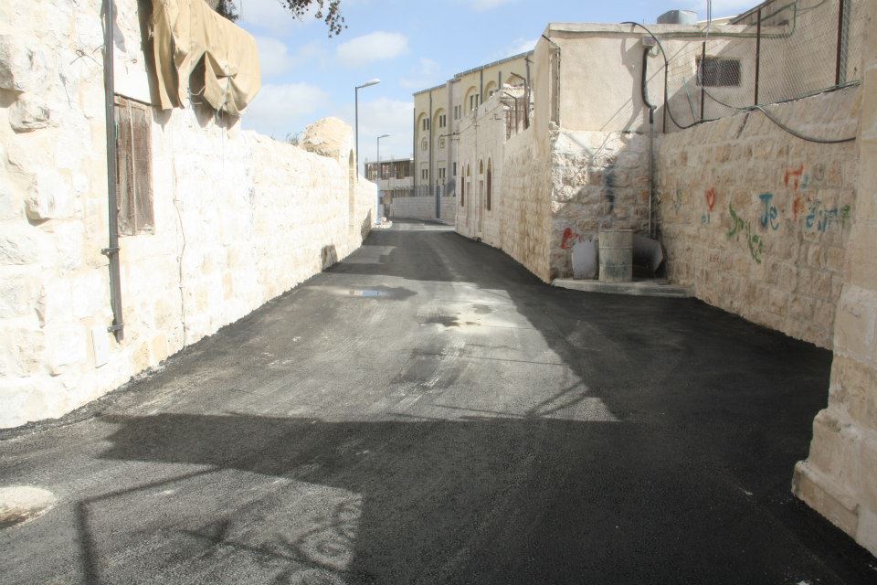 تأهيل  شارع الملك داوود