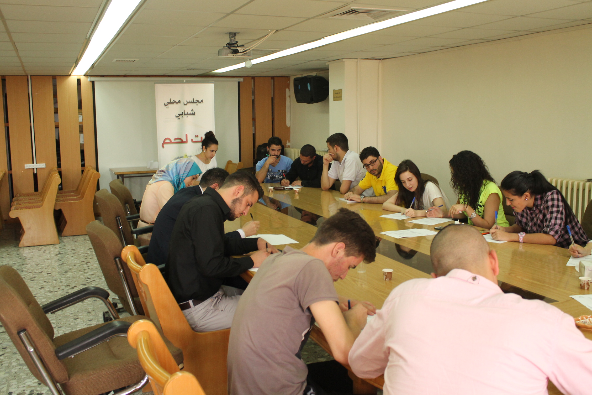 إنتخاب إيليا نصار رئيساً للمجلس المحلي الشبابي في مدينة بيت لحم 