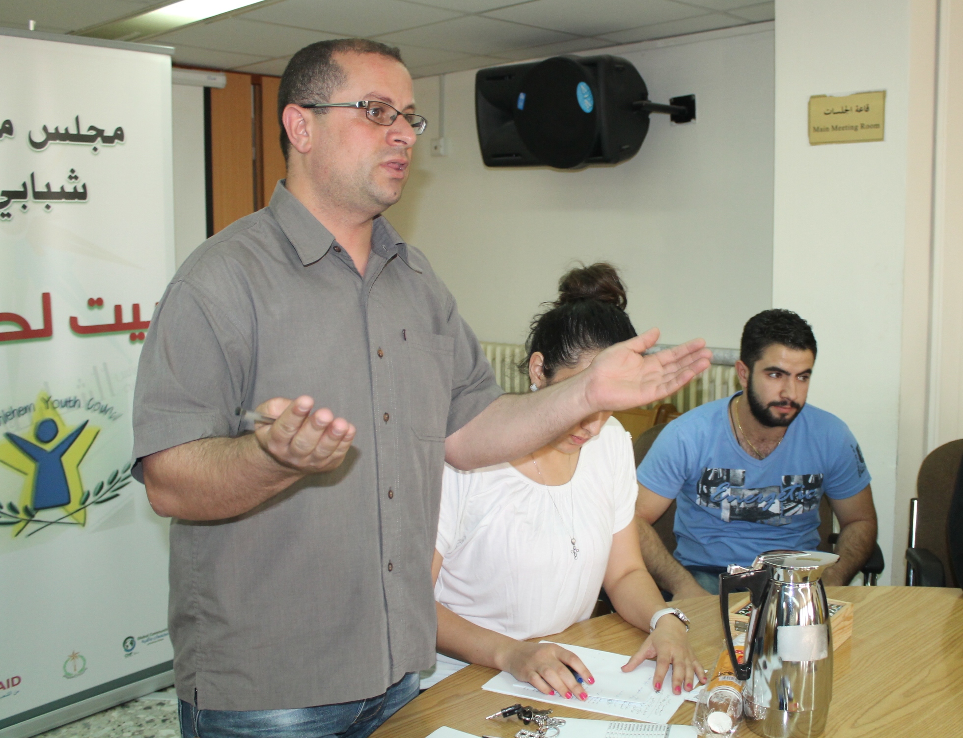 إنتخاب إيليا نصار رئيساً للمجلس المحلي الشبابي في مدينة بيت لحم 