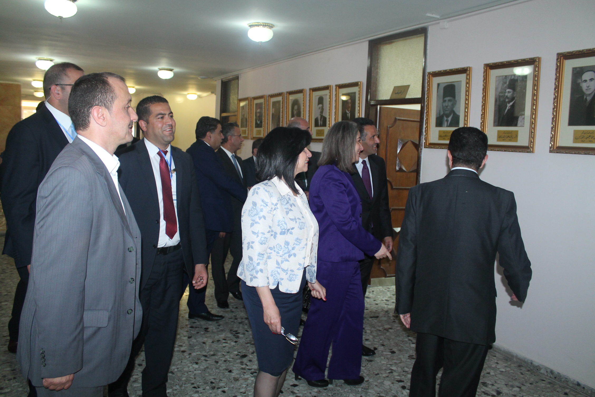 رئيسة بلدية بيت لحم تستقبل الأمين العام لمنظمة السياحة العالمية ووزيري السياحة والآثار الأردني والفلسطيني