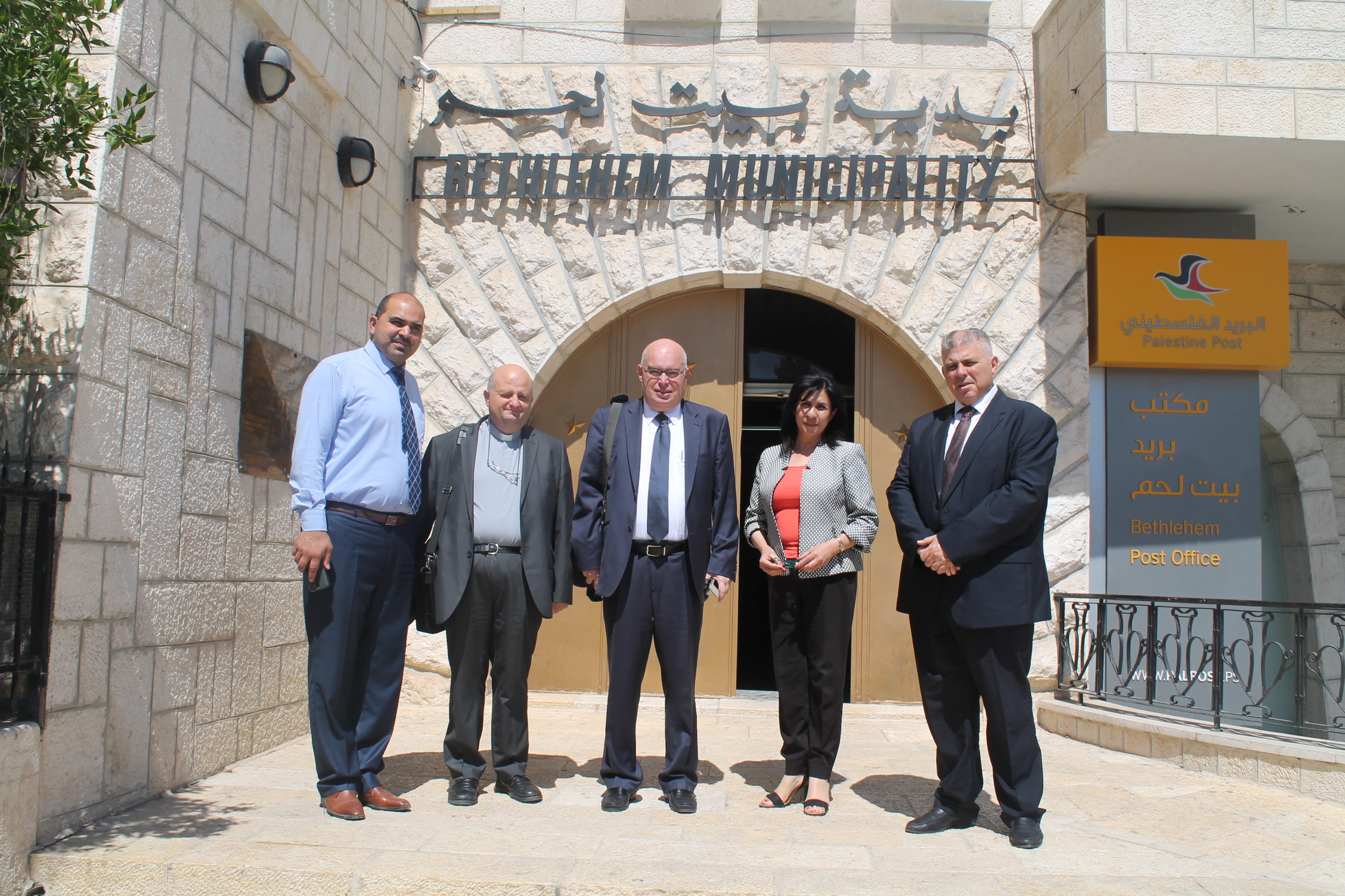 الوزير المالطي د. أنطون ريفالو يزور بلدية بيت لحم