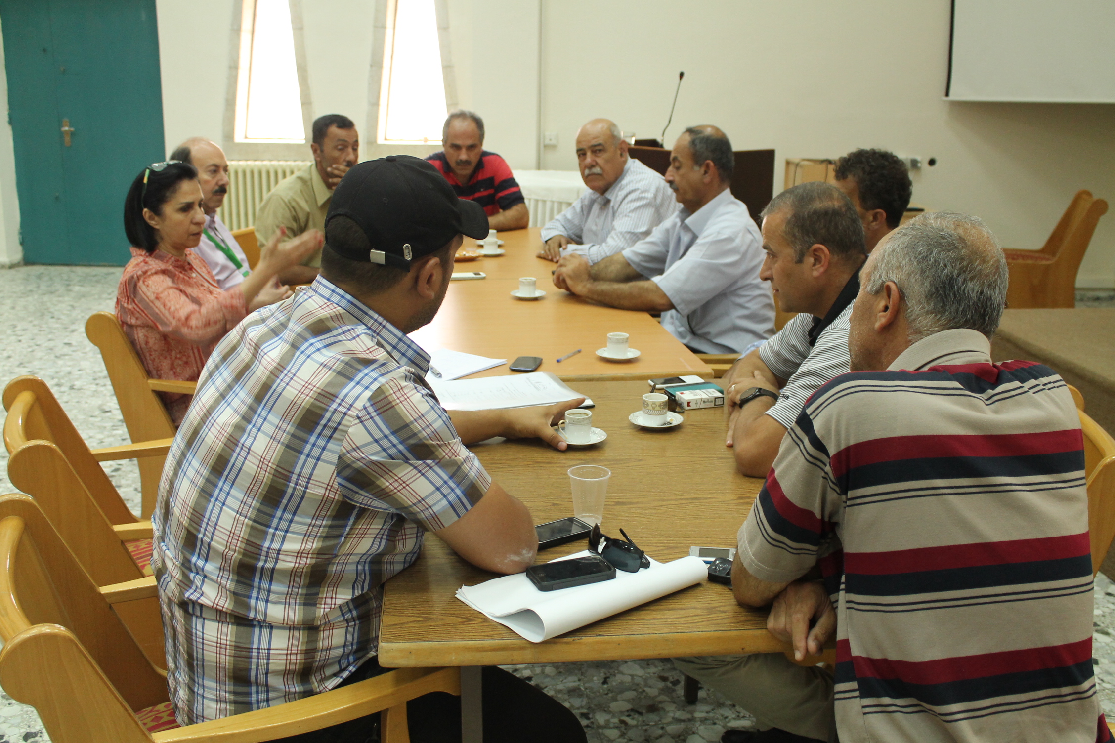 رئيسة بلدية بيت لحم تبحث مع اتحاد المقاولين الفلسطينيين آلية استئناف أعمال مشروع شارع زقاق أبو زيد في واد معالي