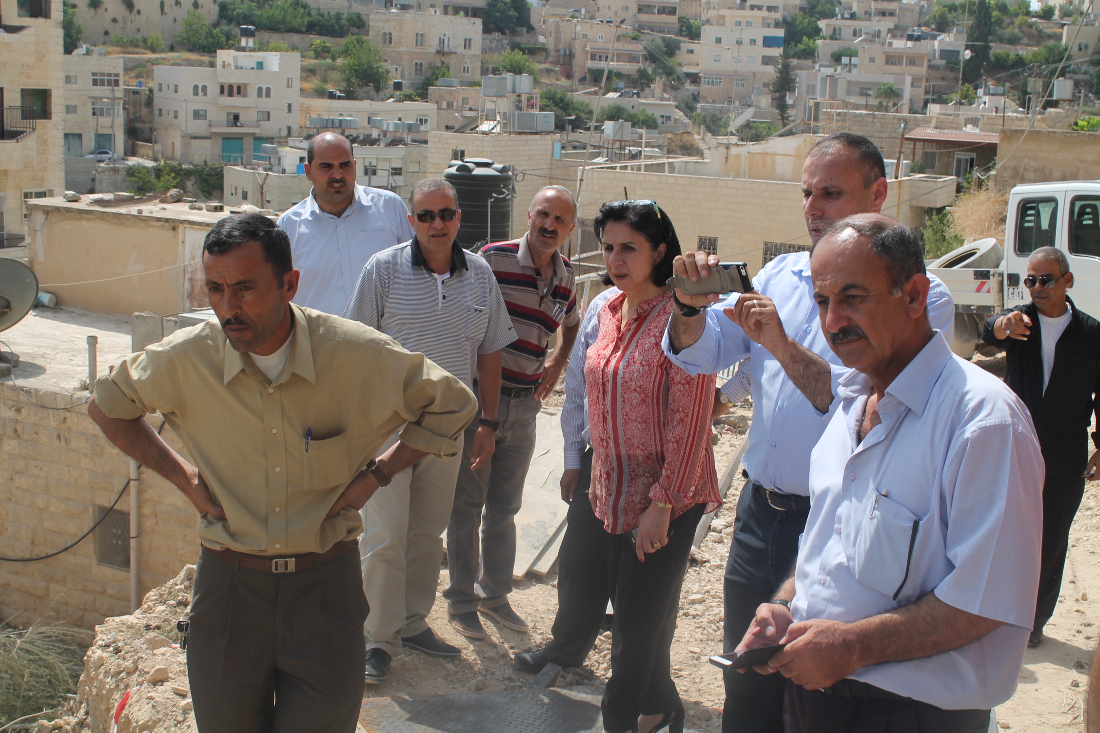 رئيسة بلدية بيت لحم تبحث مع اتحاد المقاولين الفلسطينيين آلية استئناف أعمال مشروع شارع زقاق أبو زيد في واد معالي