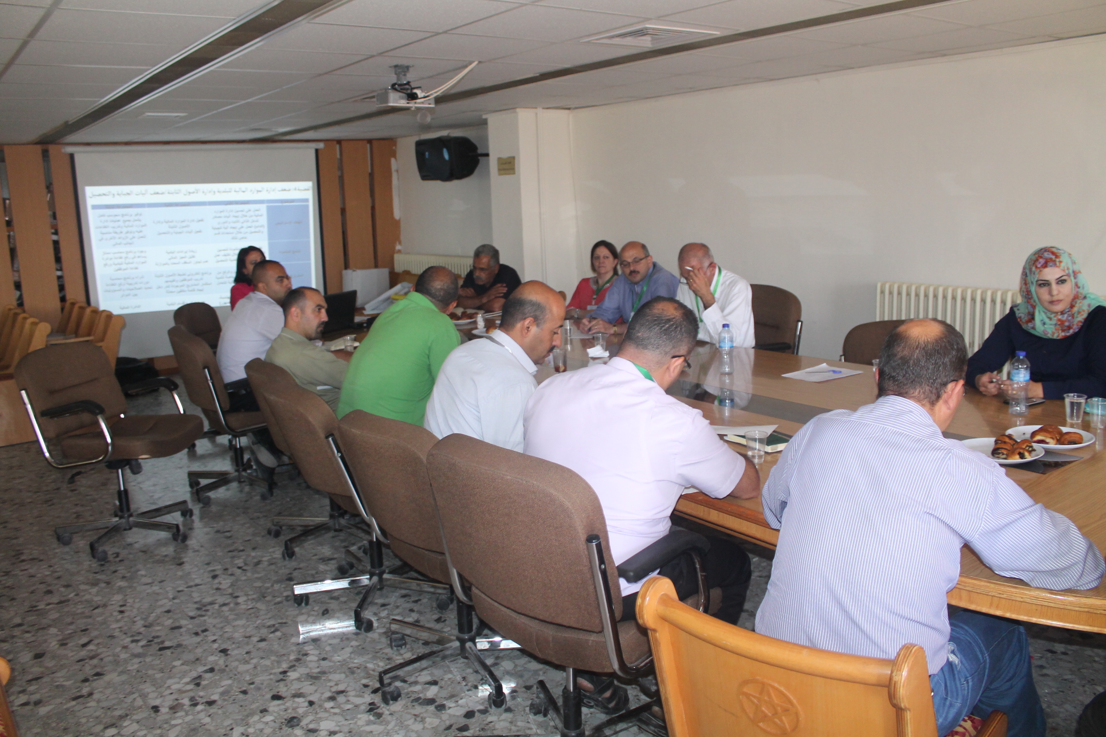 بلدية بيت لحم تعقد ورشة العمل الثالثة لإستعراض مجموعة الأهداف الإستراتيجية ونتائج المشاريع والبرامج التنموية التي اقترحها الموظفون 