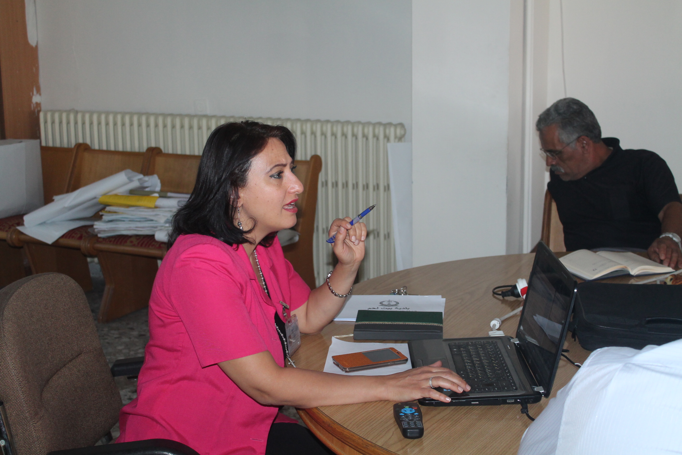 بلدية بيت لحم تعقد ورشة العمل الثالثة لإستعراض مجموعة الأهداف الإستراتيجية ونتائج المشاريع والبرامج التنموية التي اقترحها الموظفون 