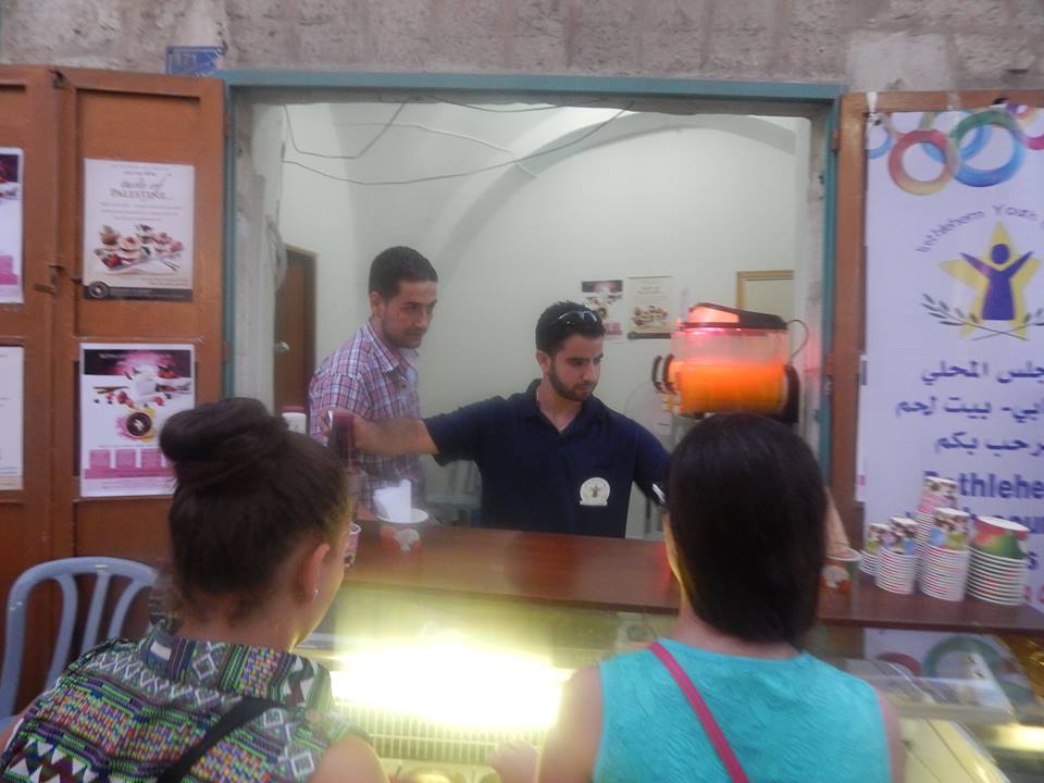 مشاركة المجلس المحلس الشبابي الجديد في مهرجان حياة بيت لحم 