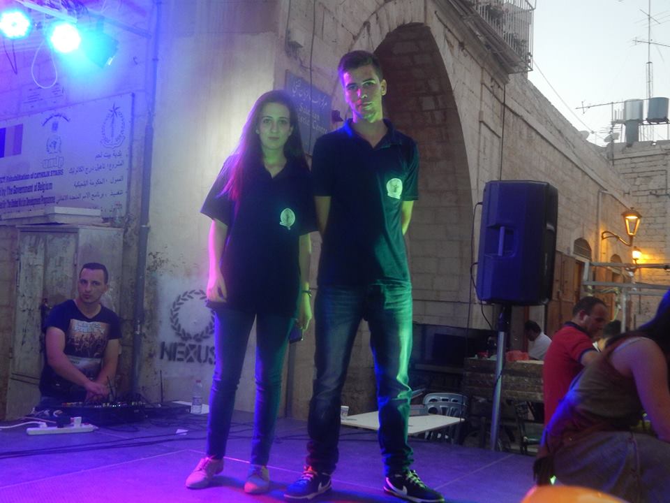 مشاركة المجلس المحلس الشبابي الجديد في مهرجان حياة بيت لحم 