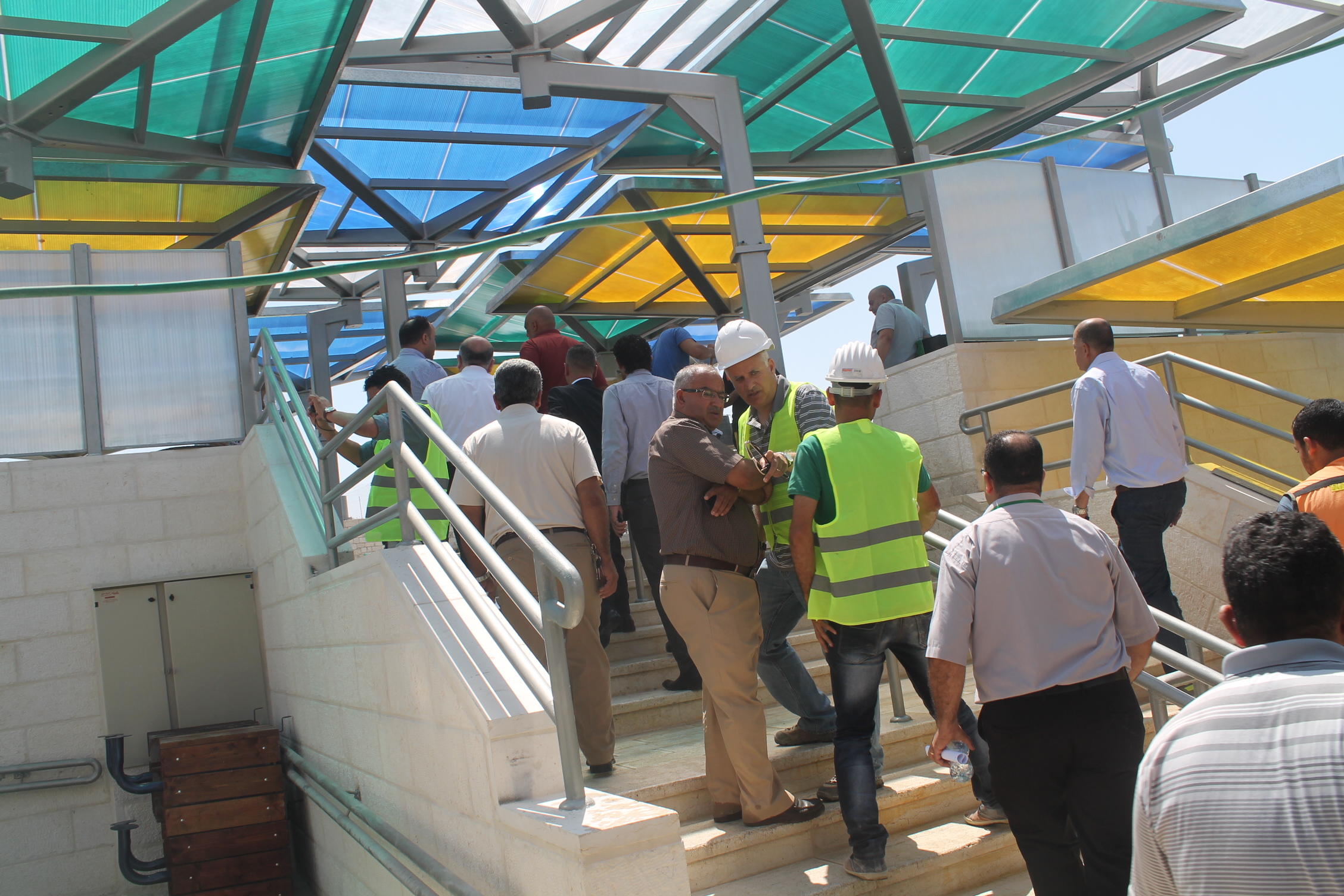 بلدية بيت لحم تبدي ملاحظاتها الهندسية لمؤسسة أنيرا  منفذة مشروع السوق تحضيرا  لإستلام مقاطع منه قريبا