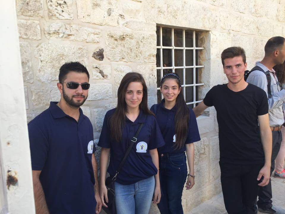 بلدية بيت لحم والمجلس الشبابي يستقبلون المشاركين في ملتقى رام الله الدولي 