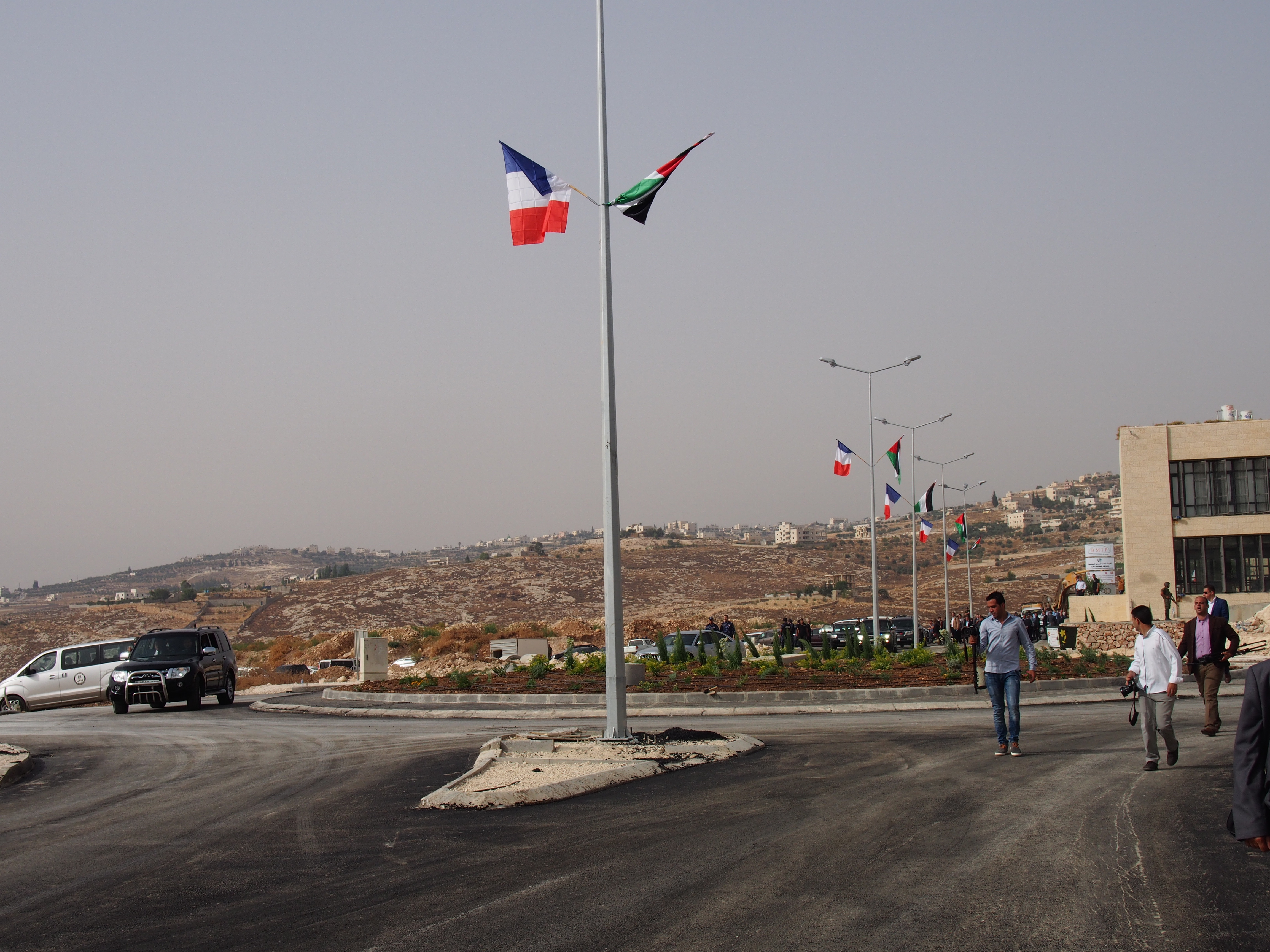 احتفال تسليم المرحلة الأولى من مشروع المنطقة الصناعية في بيت لحم 