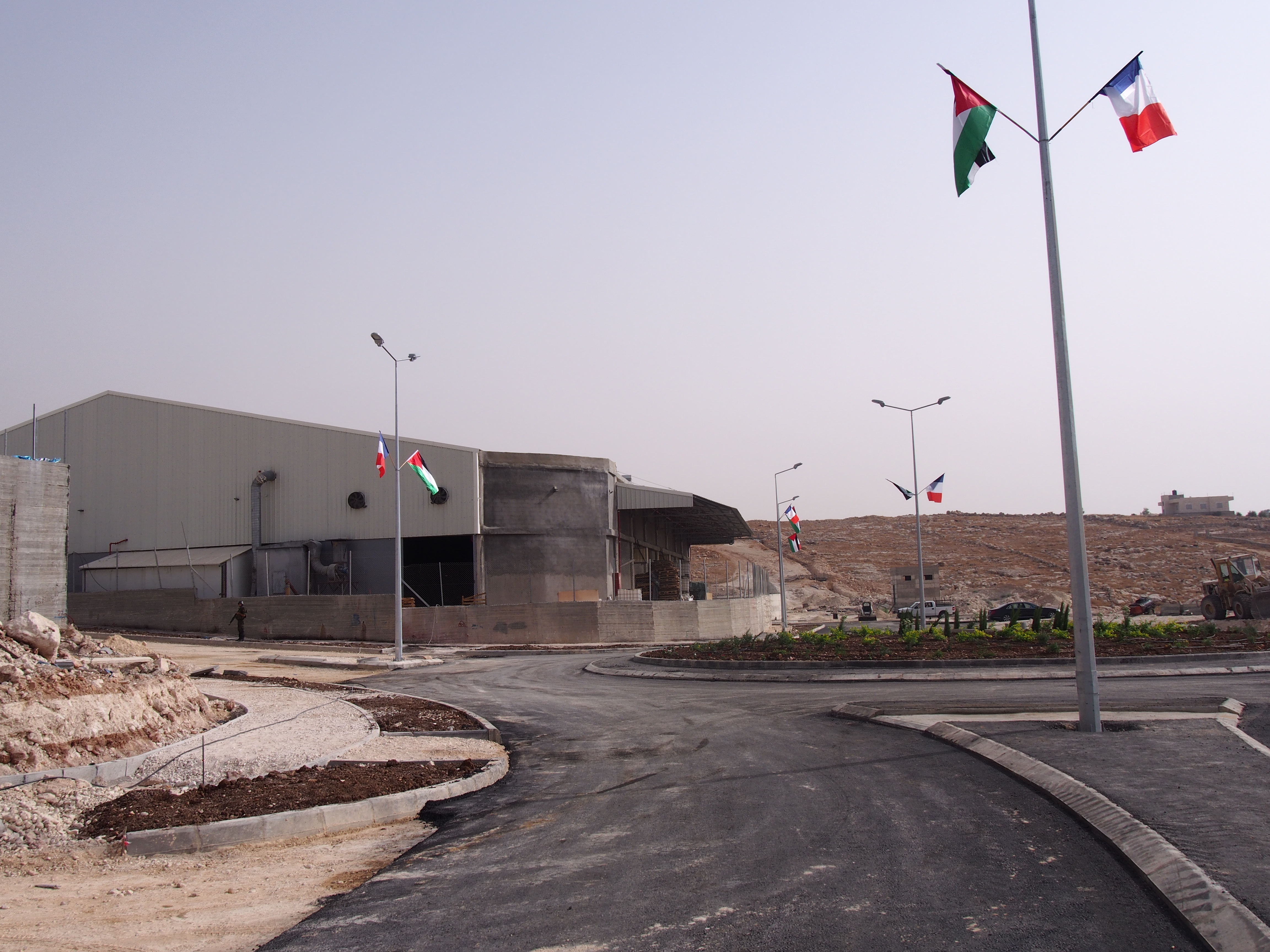 احتفال تسليم المرحلة الأولى من مشروع المنطقة الصناعية في بيت لحم 