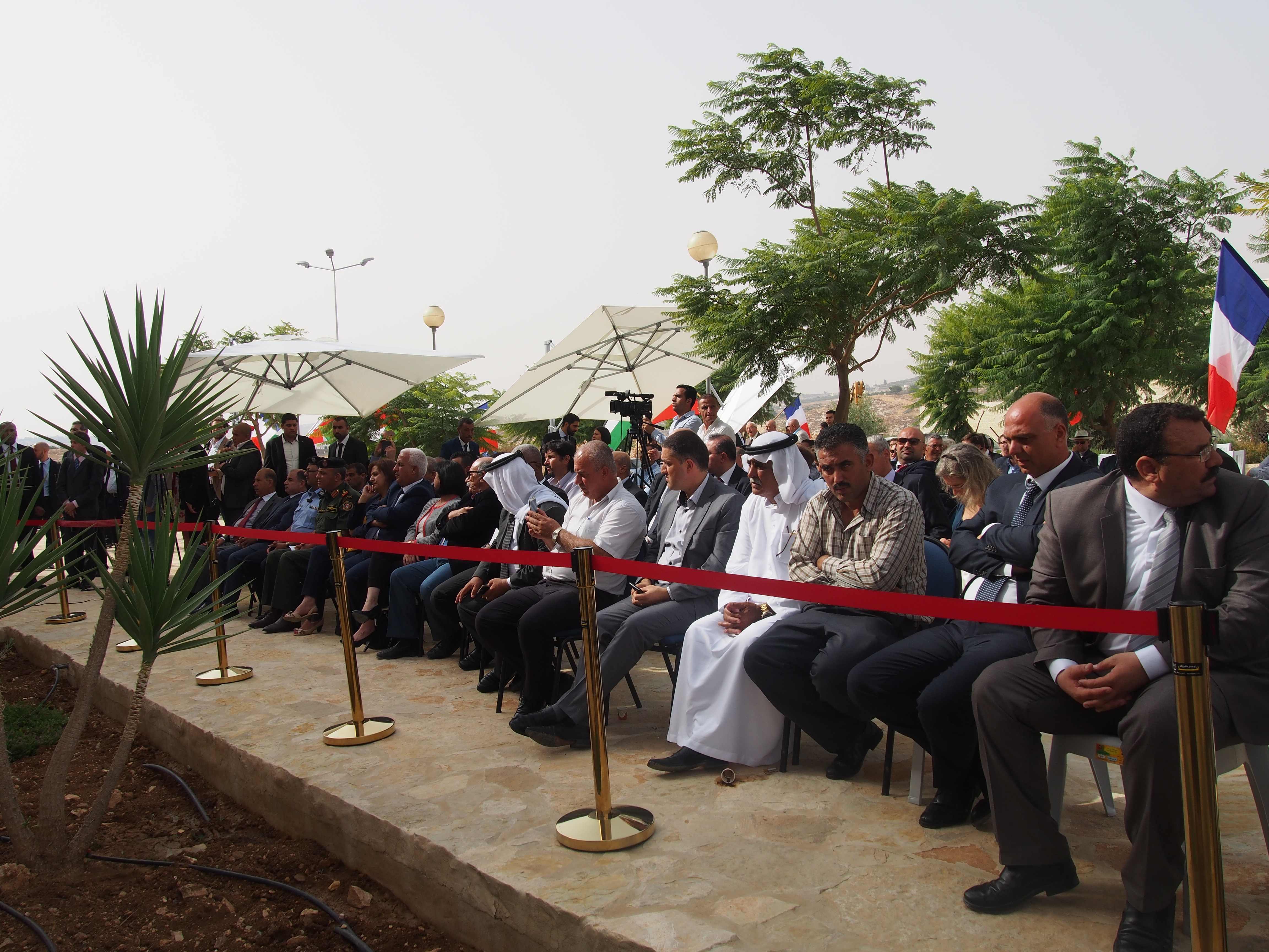 احتفال تسليم المرحلة الأولى من مشروع المنطقة الصناعية في بيت لحم 